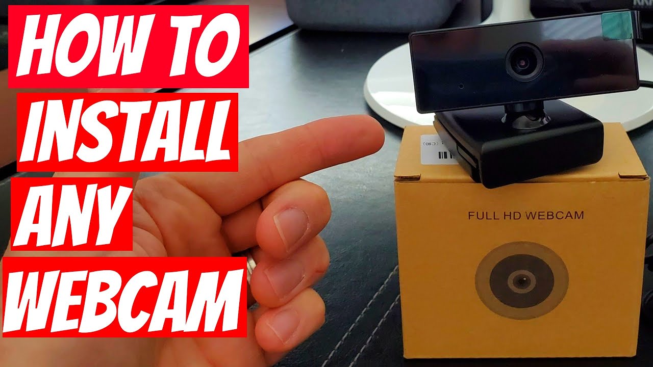How To Install Any Webcam - QUICK & EASY!