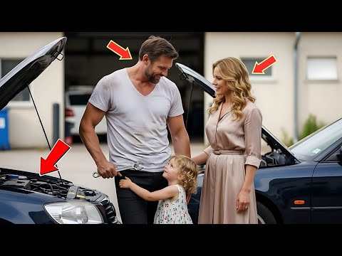 Armer Mechaniker rettet Milliardär – doch die Umarmung seiner Tochter verändert alles…