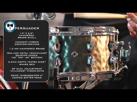 Mapex Black Panther Persuader 6.5x14" Snare Drum BPNBR465HCN image 7