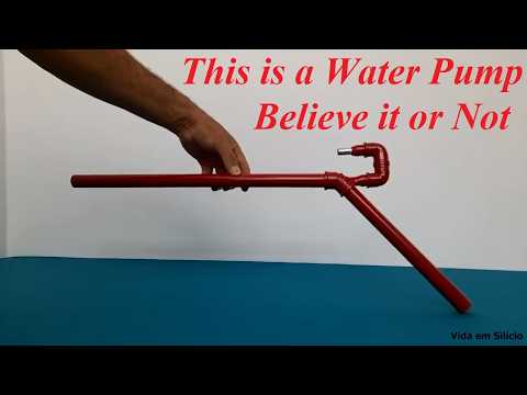Water Pump Using Venturi Effect - Other Pumps Don't Do What This One Does