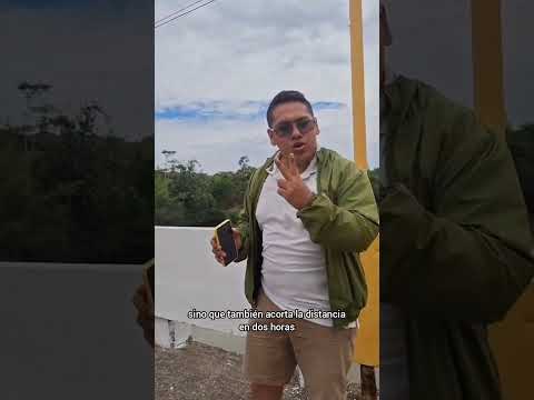 Puente Internacional San Miguel, Putumayo, Colombia. #frontera