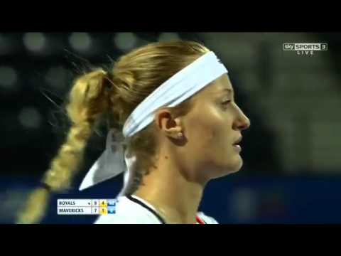 Kristina Mladenovic vs Ajla Tomljanovic FULL MATCH HD IPTL Dubai 2015