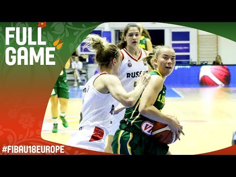 Russia v Lithuania - Full Game - FIBA U18 Women's European Championship 2017