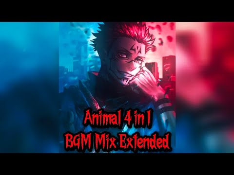 Animal 4 in 1 Bgm Mix Extended Song l Animal x Sura x Truth On The Wall Full Song l