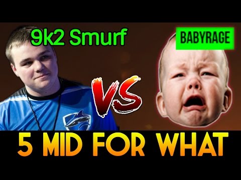 NoOne [Ursa] 9k2 Smurf VS RTZ - 5 Mid For What? Dota 2 7.05
