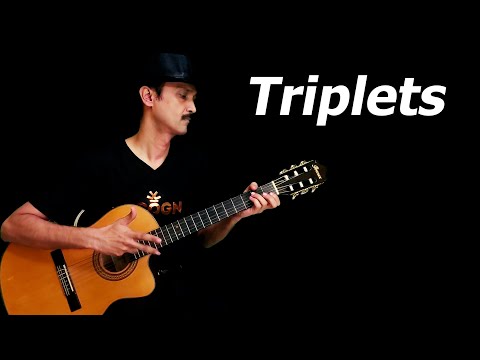 How to play the flamenco triplet/Triplet Hindi (lesson-41)