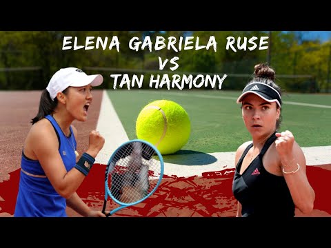 Exciting Tennis Match Highlights 2022 ll Elena Gabriela Ruse vs Tan Harmony