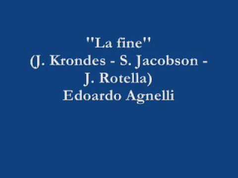 La fine - Edoardo Agnelli