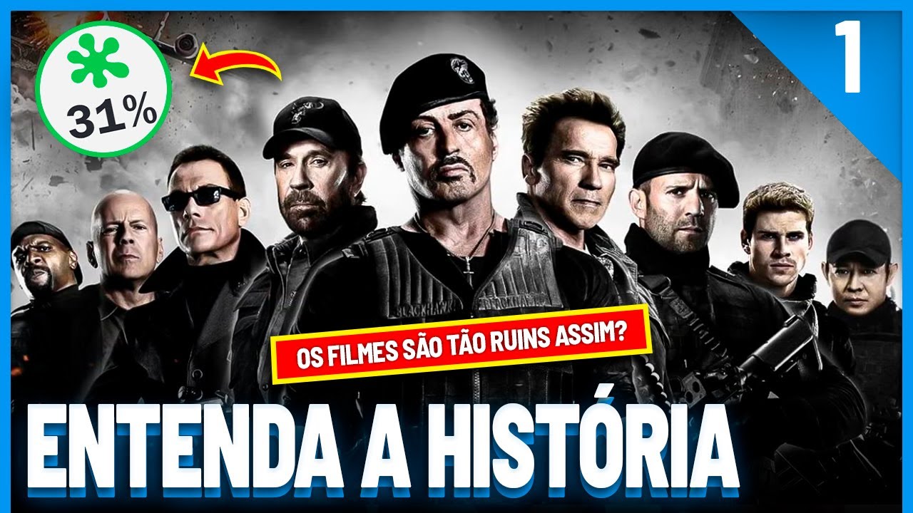 Saga Mercenários | Entenda a Rinha de Idosos e a "História" dos Filmes