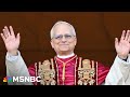 First American Pope Leo XIV Addresses The World