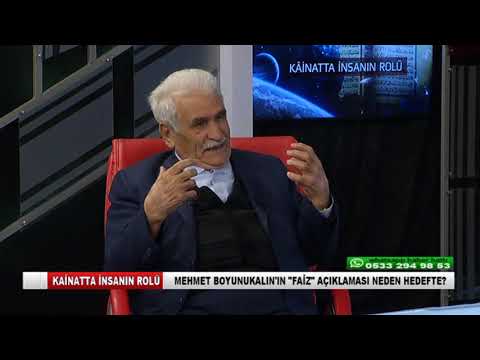 Kainatta İnsanın Rolü 1.Bölüm 29.03.2021