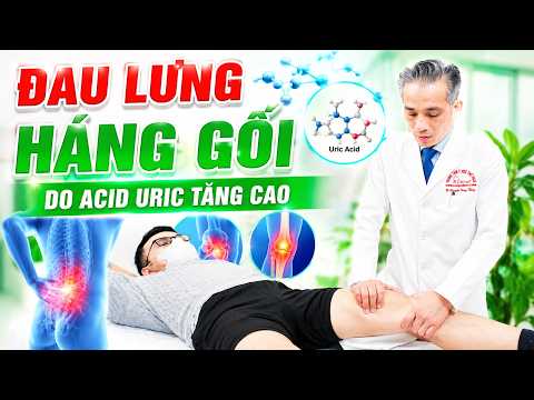 Đau Lưng Háng Gối Do Acid Uric Tăng Cao: Đừng Chủ Quan Kẻo Khớp Hỏng Dần!
