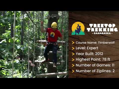 Treetop Trekking Ganaraska | Timberwolf Course Tour