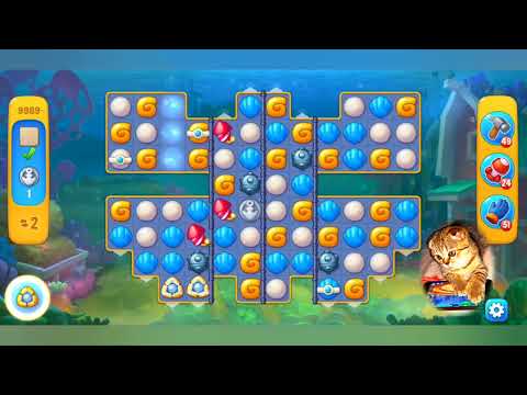 Fishdom 2022, no Boosters,   9989  level  -  прохождение без бустеров,   9989  уровень.