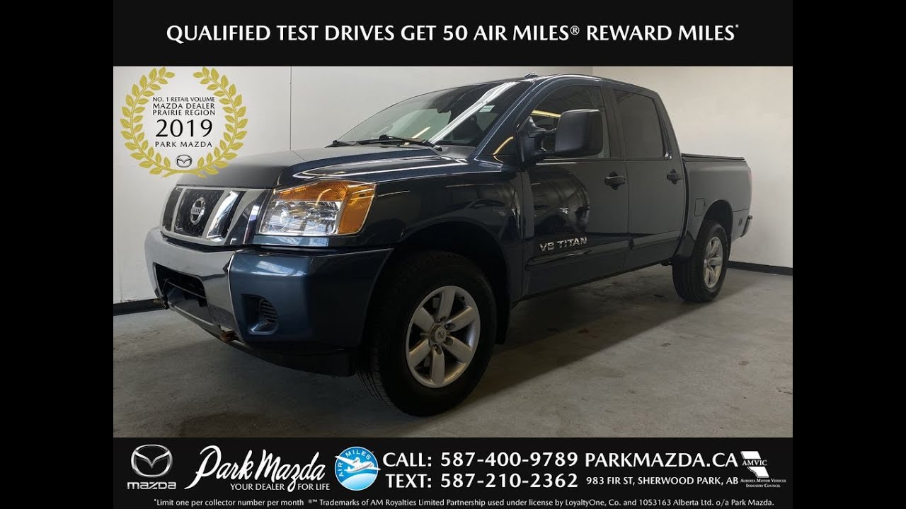 DARK BLUE 2013 Nissan Titan Review - Park Mazda