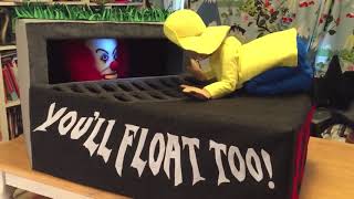 "you'll float too!" Animatronic toy sculpture by Emily Connell aka @whatemilymade