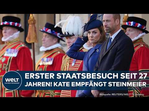 LONDON: Staatsvisite! König Charles III. begrüßt Steinmeier mit großem Pomp!