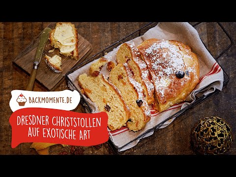 Dresdner Christstollen auf exotische Art