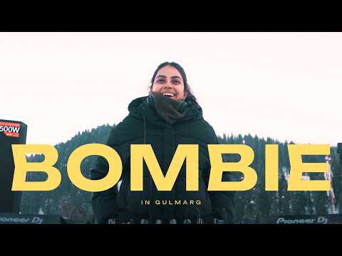 BOMBIE in Gulmarg Kashmir | DJ Set | Techno, Jungle, Footwork, Dubstep, Bass