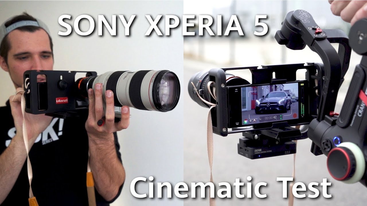 Sony Xperia 5 Extreme Cinematic Video Camera Test feat. Mercedes GTs AMG !