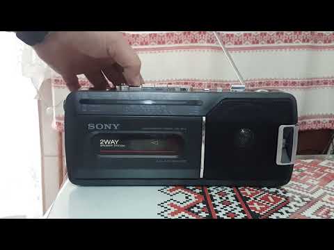 Radio Cassette Sony CFM140L, 4 Band FM/MW/LW/SW (Japan)