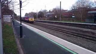 preview picture of video '(HD) 0z20 Class 20189 20142 Open up Longbridge Convoy 25/2/14'