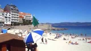 preview picture of video 'Playa de Caneliñas Portonovo Sanxenxo Galiza'