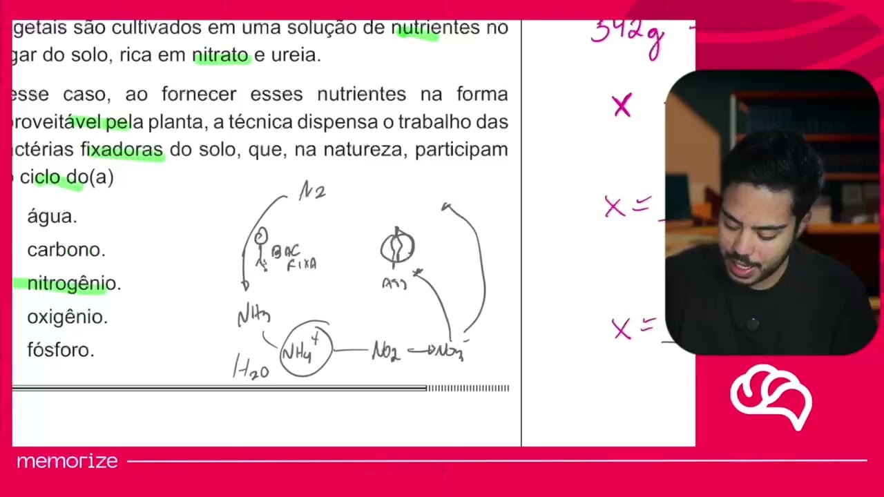 Resolução em Vídeo — Questão 58 ENEM 2014 PPL