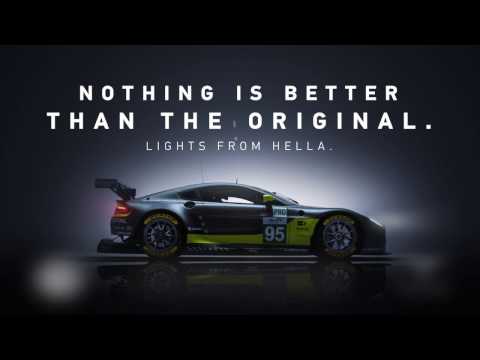 HELLA & Aston Martin Racing - Lichttechnologie 2016