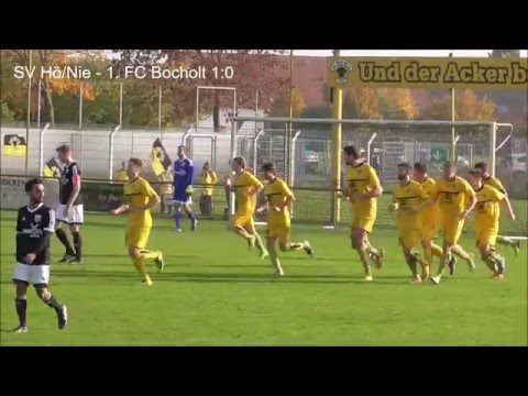 Niederrheinpokal: SV Hö-Nie - 1. FC Bocholt 2:0 (1:0)