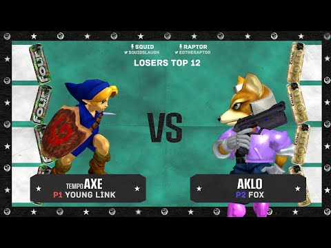 FOUR LOKO FIGHT NIGHT Axe (Y.Link) VS Aklo (Fox) Losers Top 12