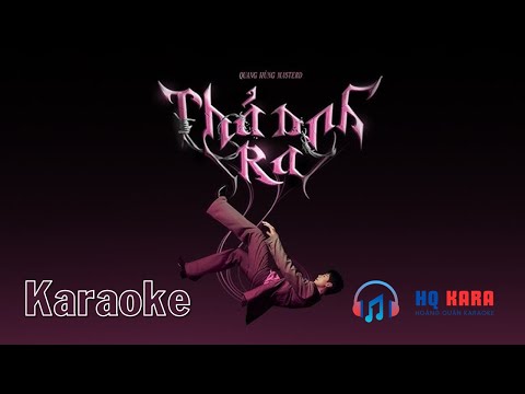 KARAOKE "THẢ ANH RA" - QUANG HÙNG MASTERD | HQ KARA