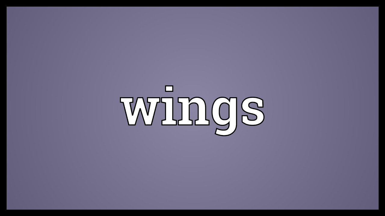 Wings Meaning