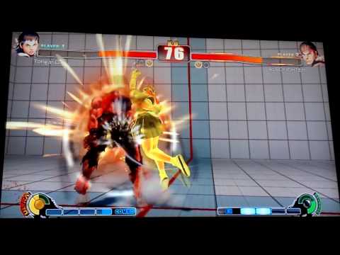 ALBOFIGHTER (Ryu) Vs TongariDan (Sakura)