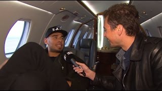 Mark interviewt Afrojack in z'n private jet (With CC) | 538DJ Hotel 2015