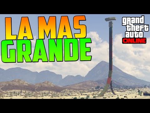 LA RAMPA MAS GRANDE + FINAL INCREIBLE - Gameplay GTA 5 Online Funny Moments (Carrera GTA V PS4)