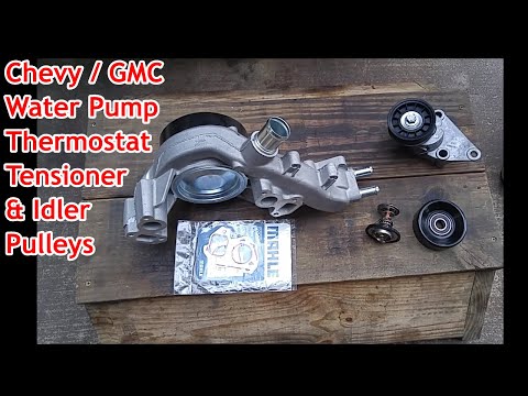 5.3L V8 Chevy Suburban / GMC  Yukon Water Pump, Thermostat, Tensioner & Idler Pulleys Replacement