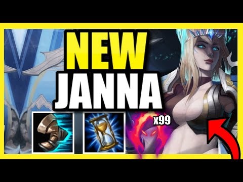 (WORLD RECORD!) DARK HARVEST JANNA IS GODLIKE! THIS FULL AP BUILD MAKES HER INSANELY OP IN SEASON 9