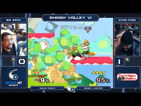 Smash Valley VI | Big Wenz (Fox) vs Ryan Ford (Fox) | Melee Pools Winners Semis