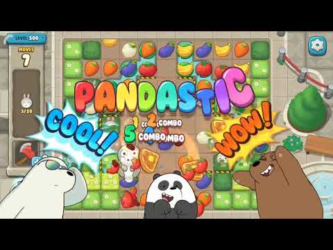 We Bare Bears Match3 Repairs [Level 500 and failed on 501]