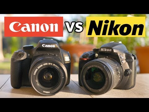 NIKON vs CANON - WHICH CAMERA IS BETTER??