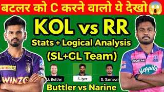 KKR vs RR IPL Match Fantasy Preview