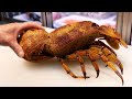 Japanese Street Food RED SLIPPER LOBSTER AND GROUPER FISH Okinawa Seafood Japan