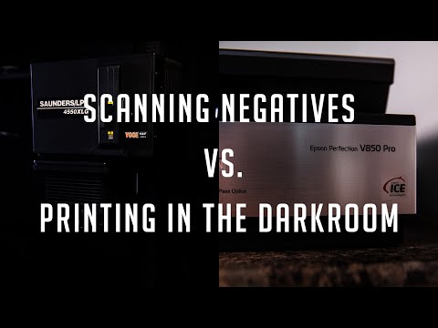 Scanning Film Negatives Vs. Printing In The Darkroom