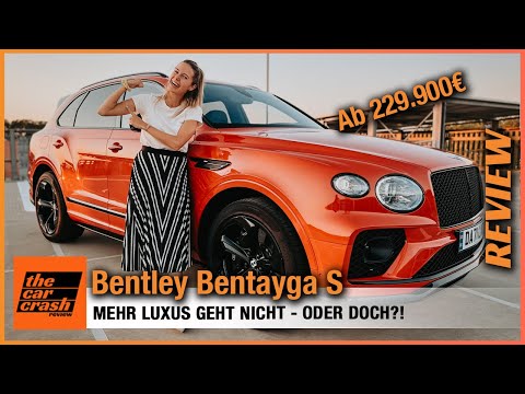 Bentley Bentayga S im Test (2022) Mehr Luxus geht nicht, oder?! Fahrbericht | Review | Night Drive