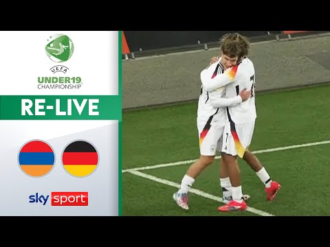 RE-LIVE | Armenien - Deutschland | U19-EM Qualifikation