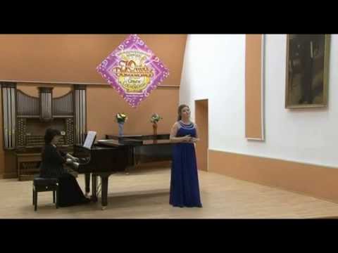 "Песня Нины" из оперетты "Золотая долина"  И. Дунаевский