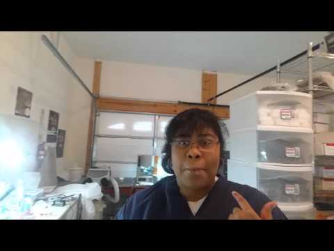 At home lab tour  with Vernice Griffin