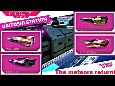 Switch Fast RMX G28, 4P local splitscreen, Subsonic Chromium on Daitoshi Station, Willard Labs!
