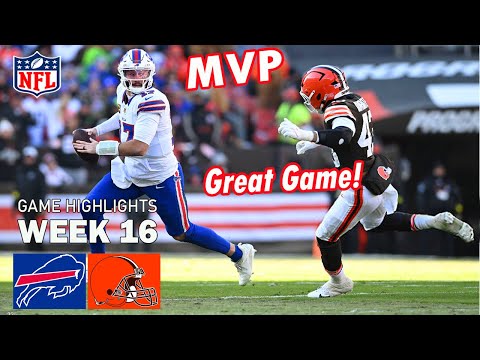 Buffalo Bills vs Cleveland Browns Full Highlights WEEK 16 | NFL Season 2025